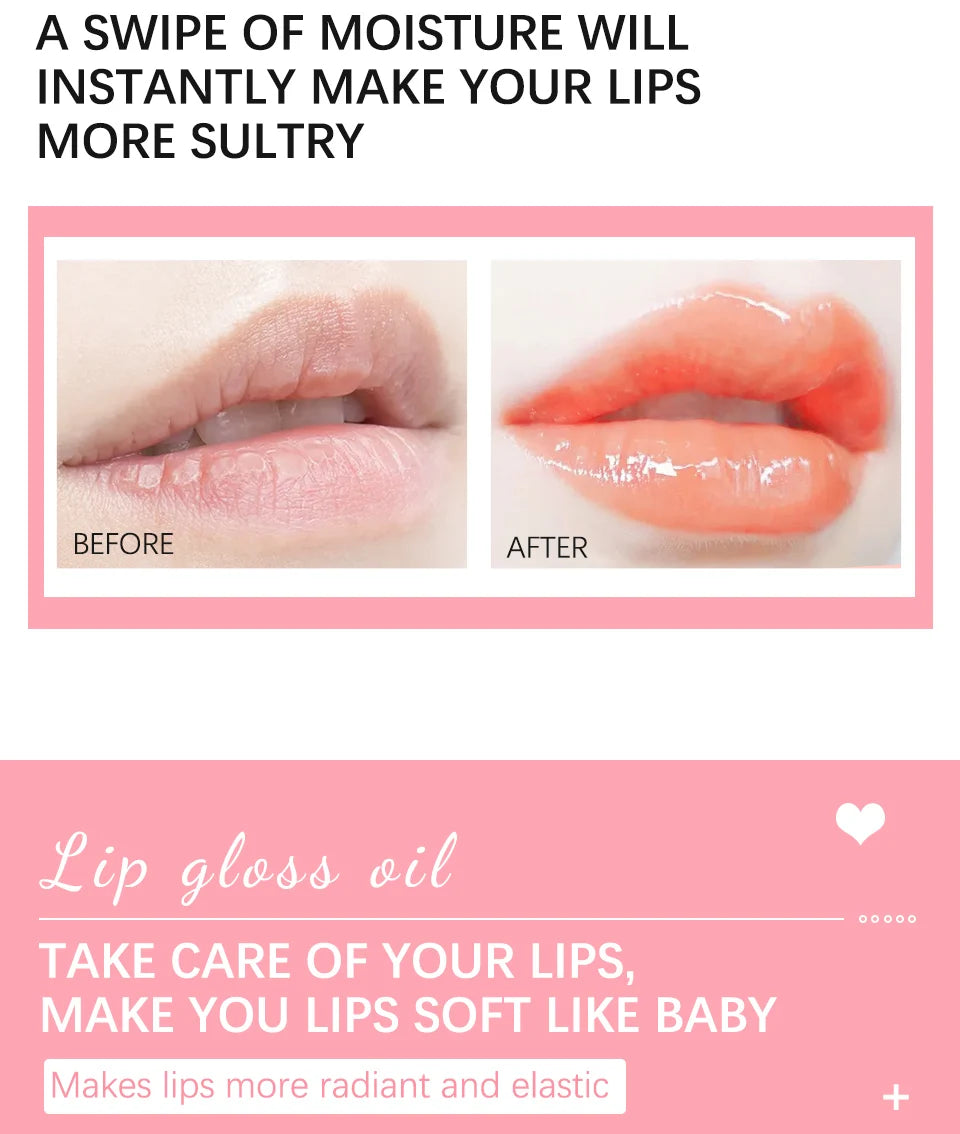Crystal Jelly Lip Glow Oil for Hydrated Shiny Lips - 10
