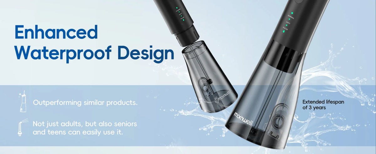 Oral Hygiene Combo Set with Water Flosser and Electric Toothbrush