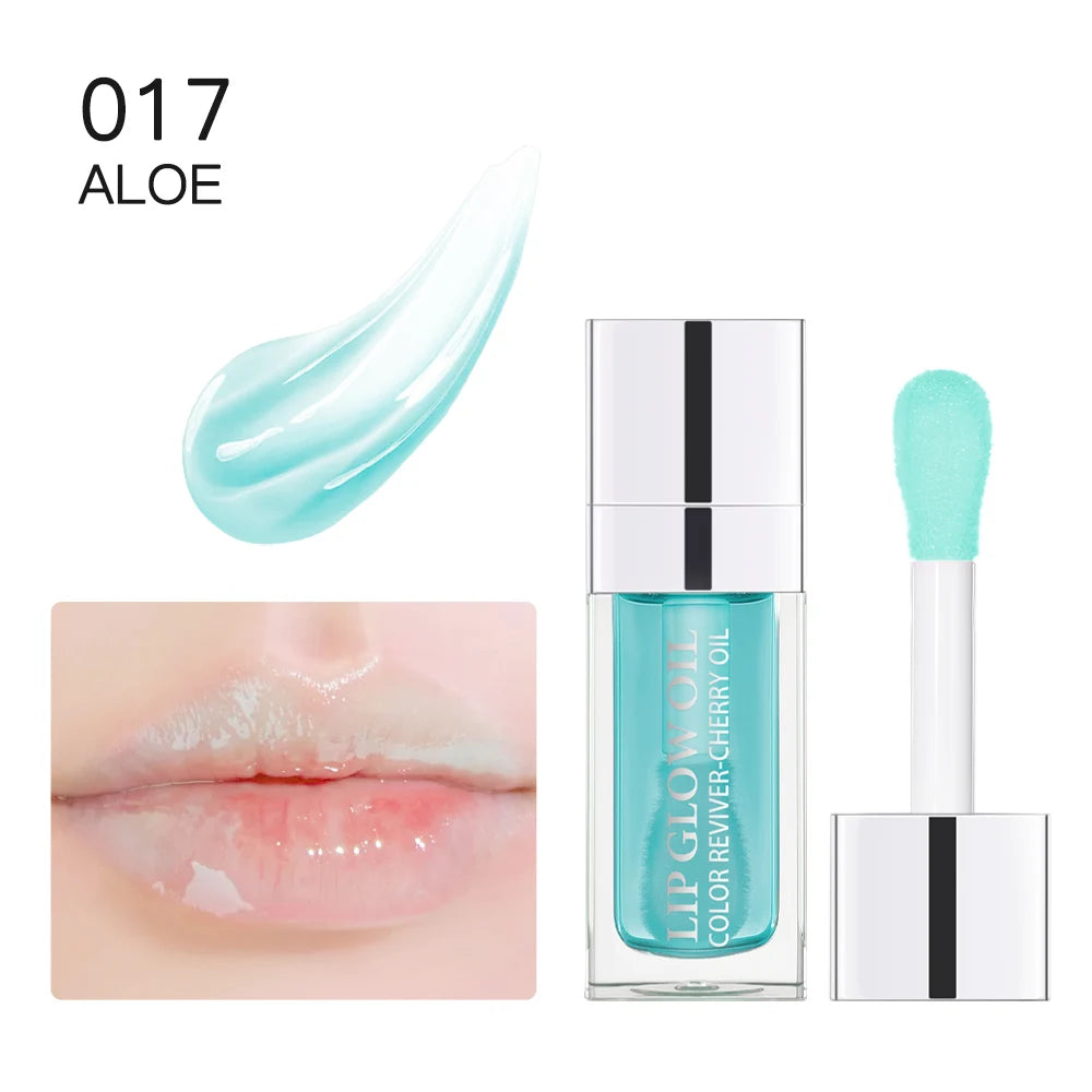 Crystal Jelly Lip Glow Oil for Hydrated Shiny Lips