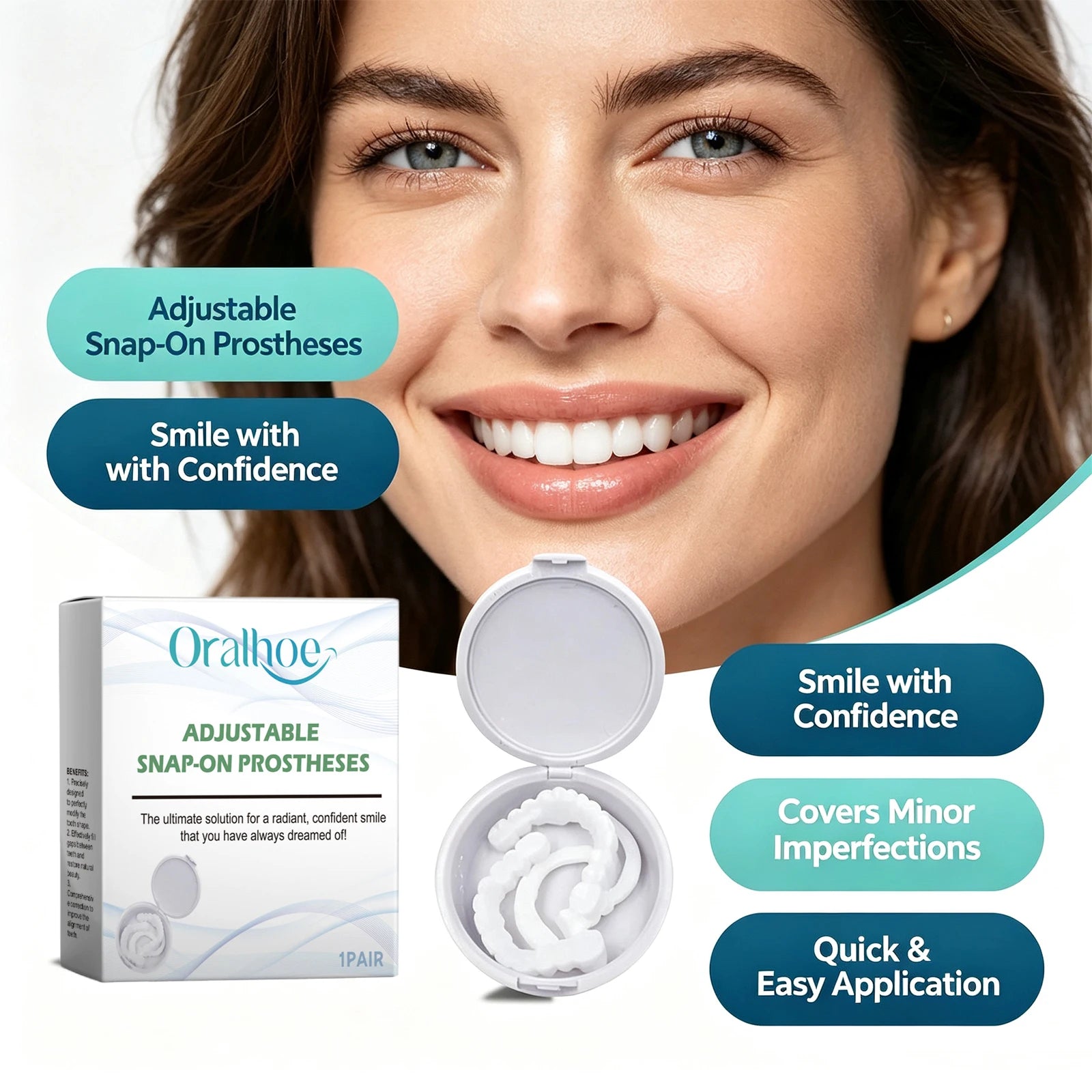 Adjustable Snap On Dentures for a Radiant Confident Smile - 2