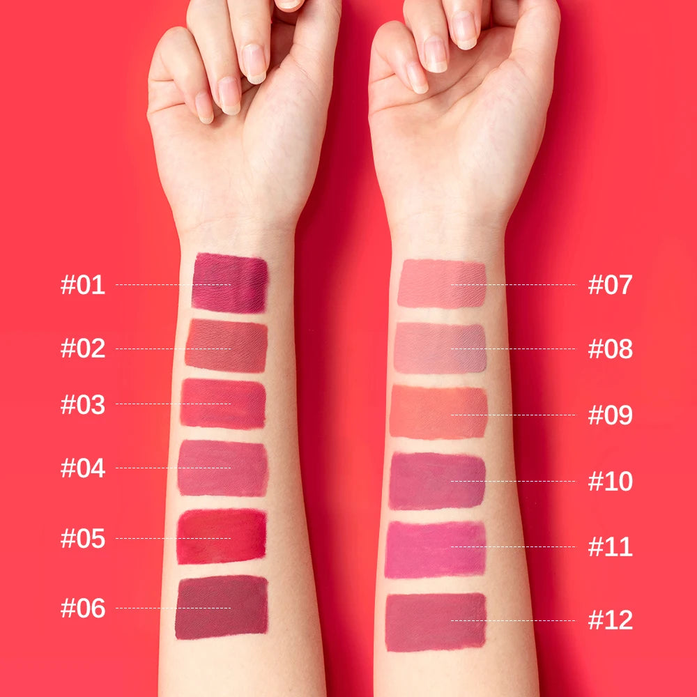 Matte Velvet Liquid Lipstick Long lasting waterproof wear