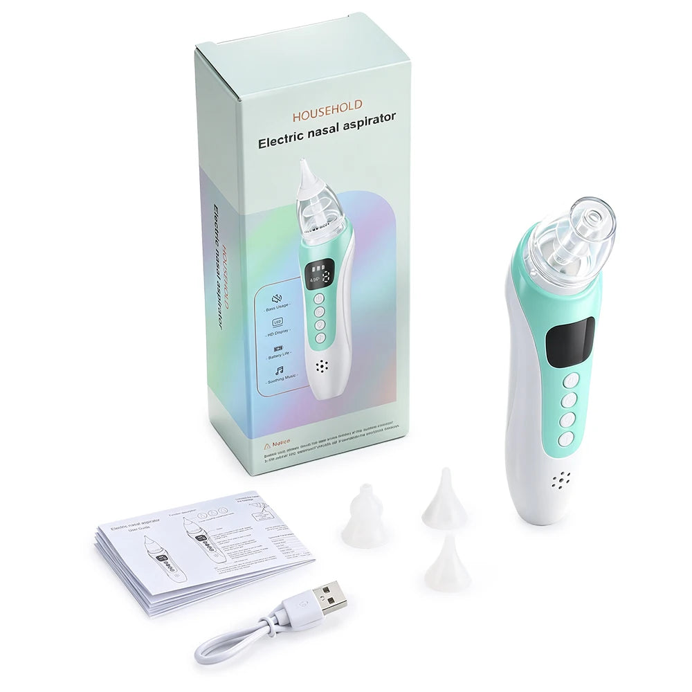 Electric Baby Nasal Aspirator with Soothing Lullabies
