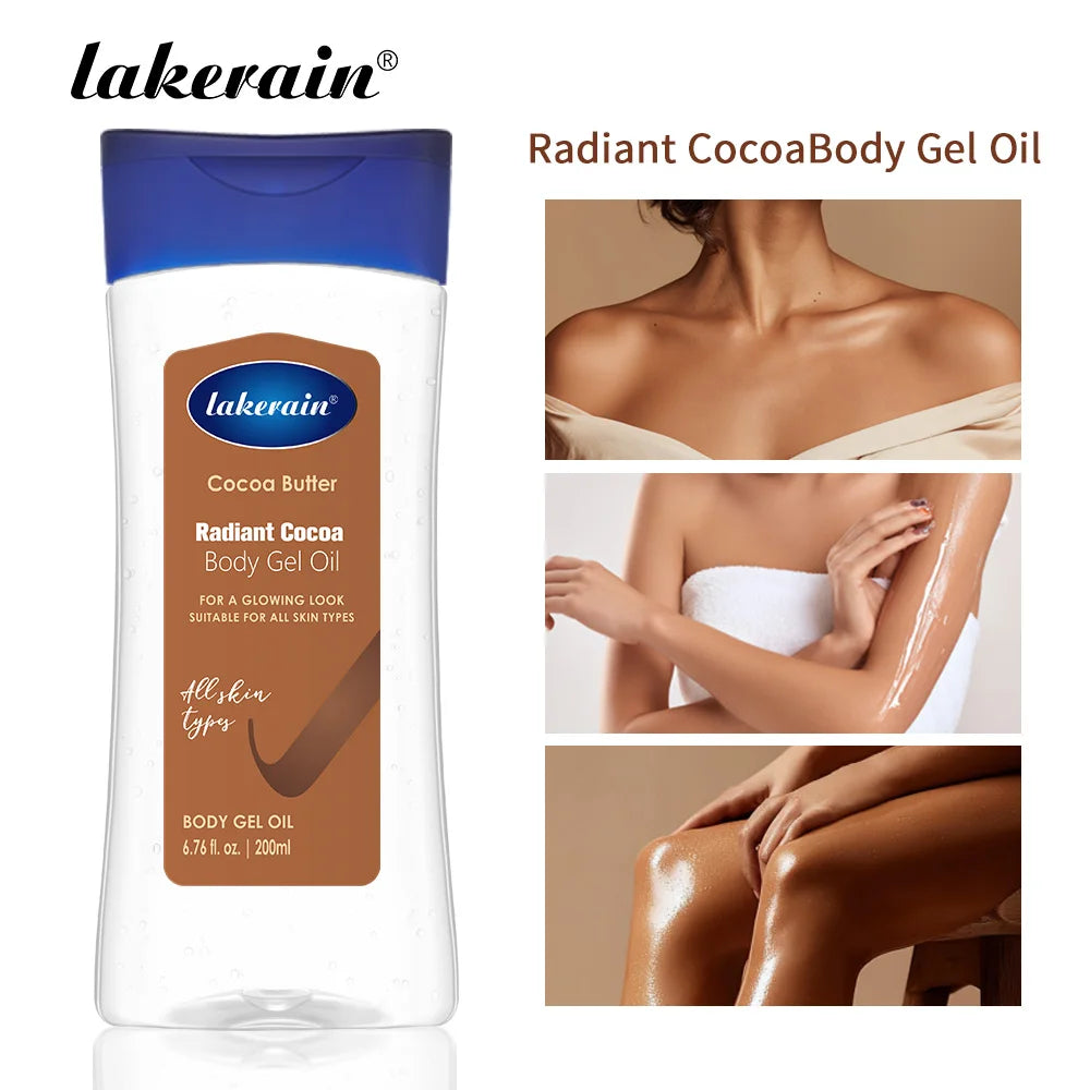 Radiant Cocoa Body Gel Oil for Deep Hydration - 2