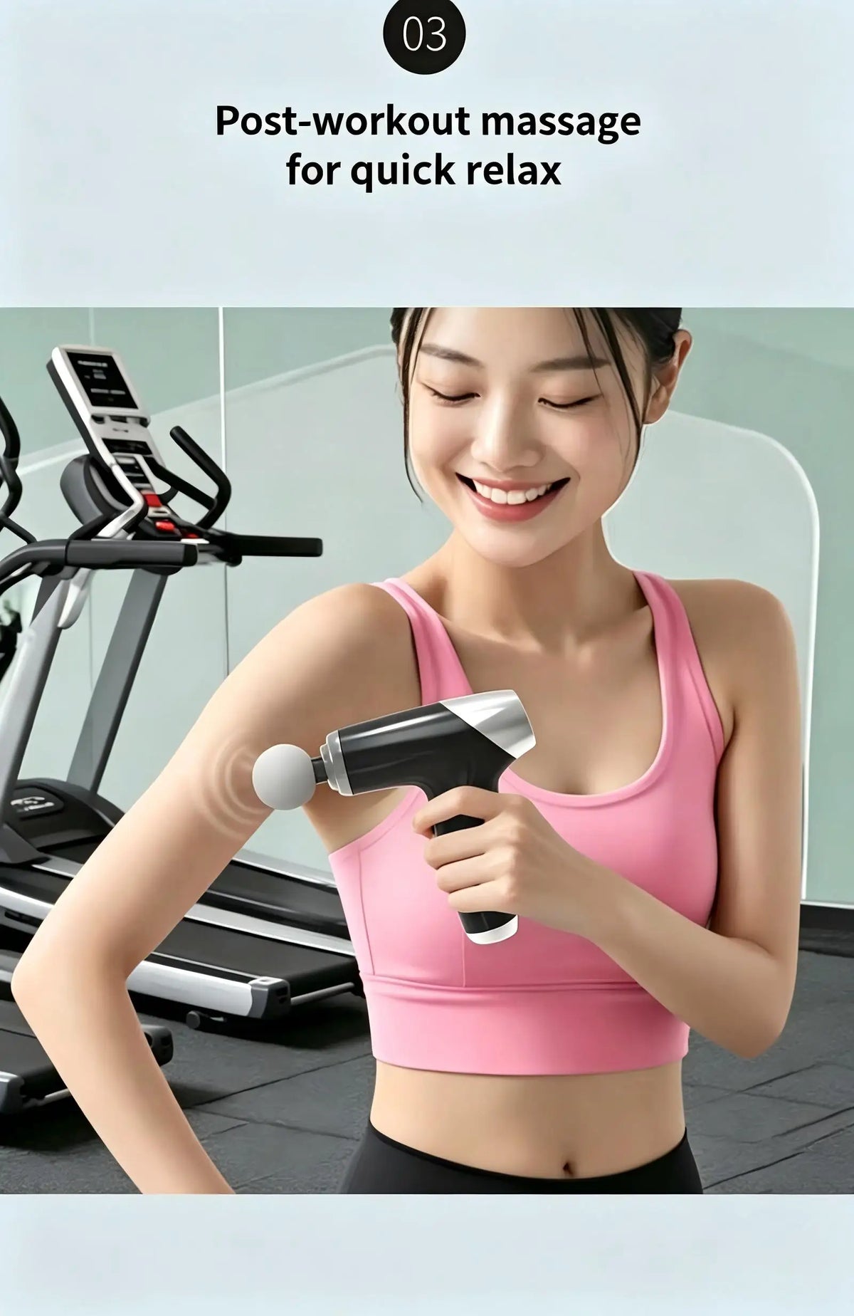 Mini Massage Gun for Deep Tissue Muscle Relaxation