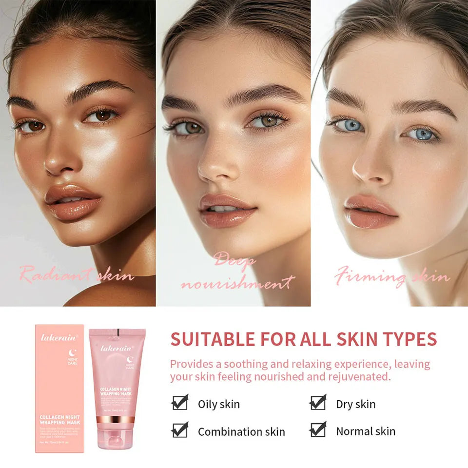 Collagen Night Wrapping Mask for Intensive Hydration and Firming