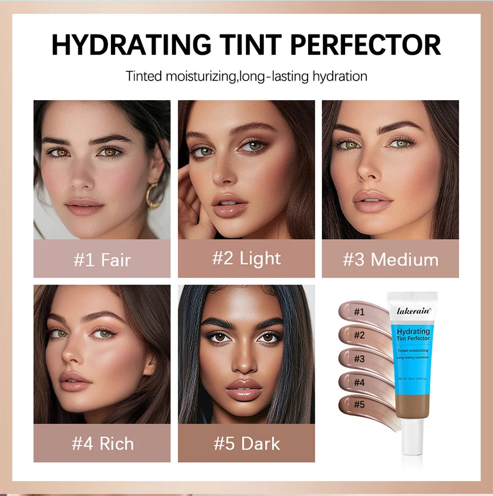 Hydrating Tint Perfector Foundation for a Natural Even Skin Tone