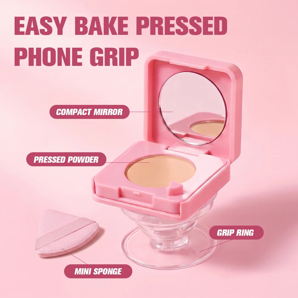 2-in-1 Pressed Setting Powder and Phone Grip - 4