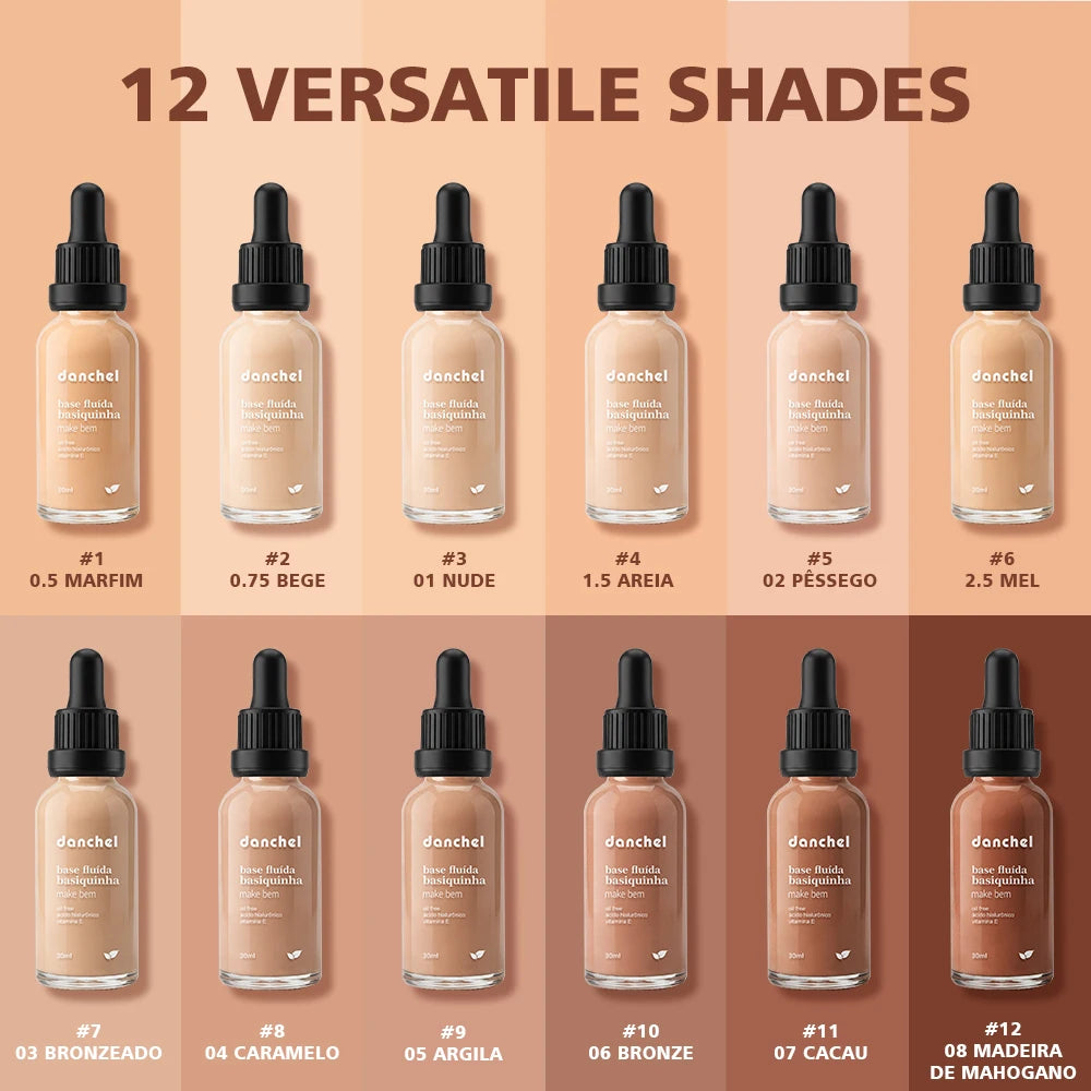 Basic Lightweight Liquid Foundation for a Smooth Matte Finish - 8