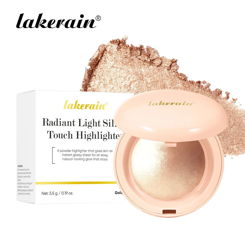 Baked Powder Highlighter for a Natural Radiant Glow
