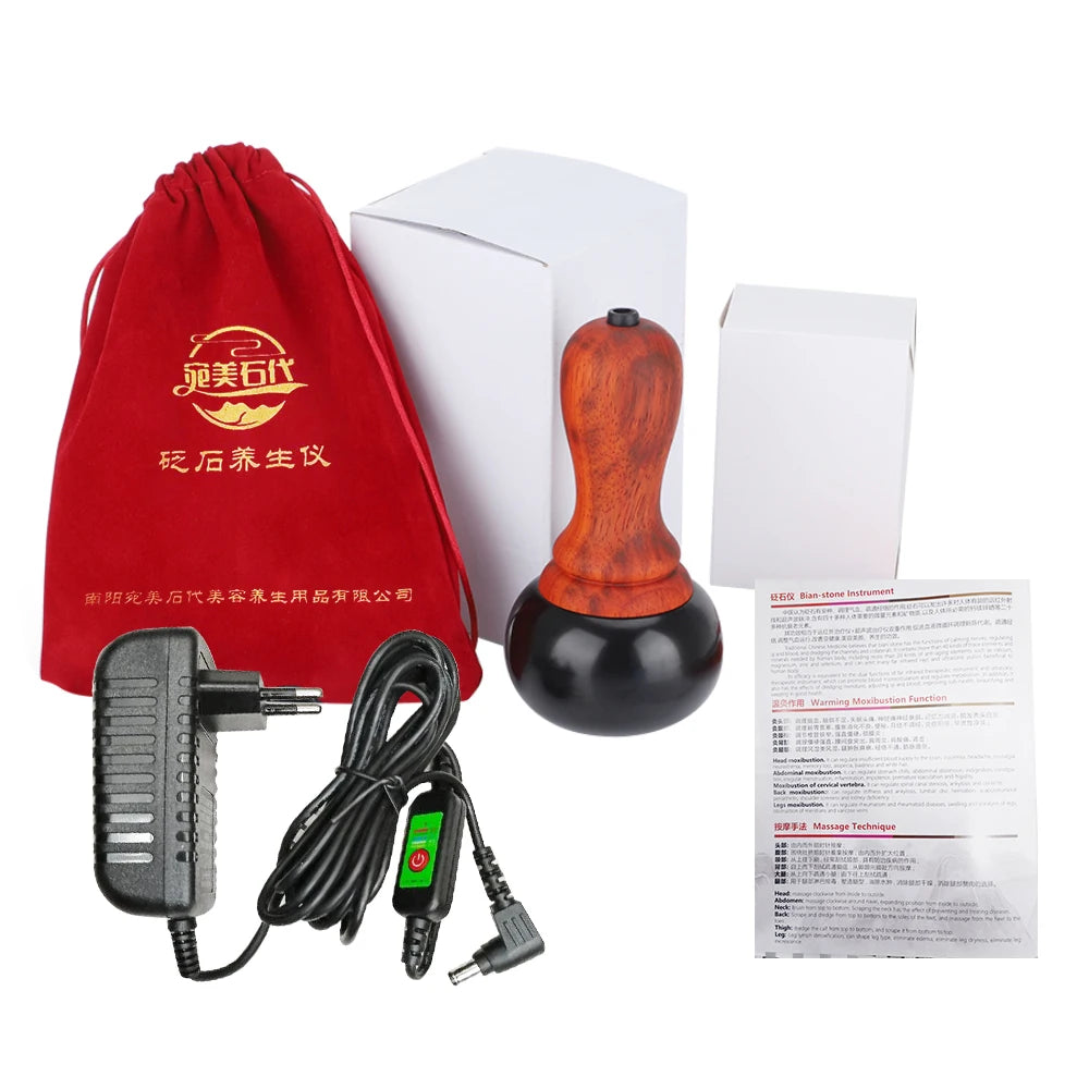 Electric Hot Stone Massager with Adjustable Heat - 13