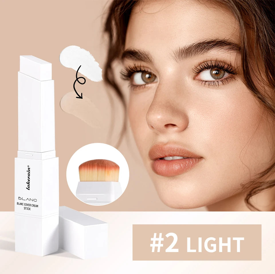 Blanc Cover Cream Stick with Built-in Brush for Flawless Coverage - 9