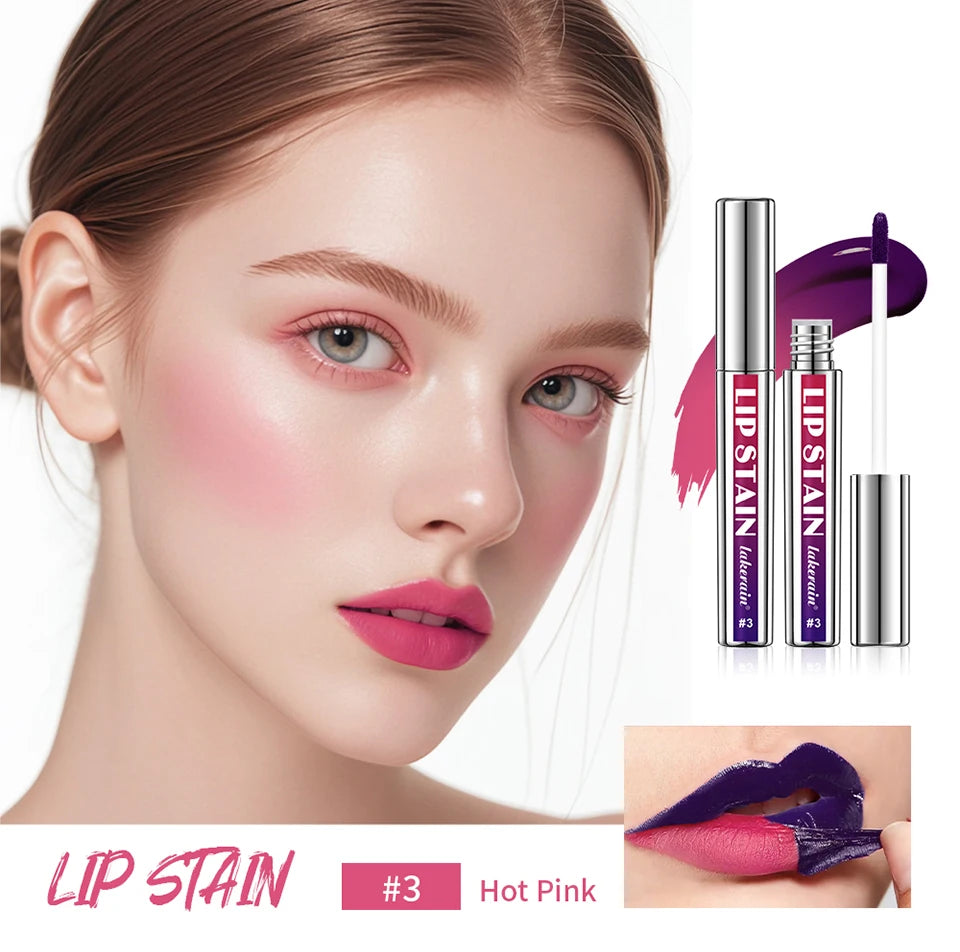 Peel Off Lip Stain Set Waterproof Long Lasting