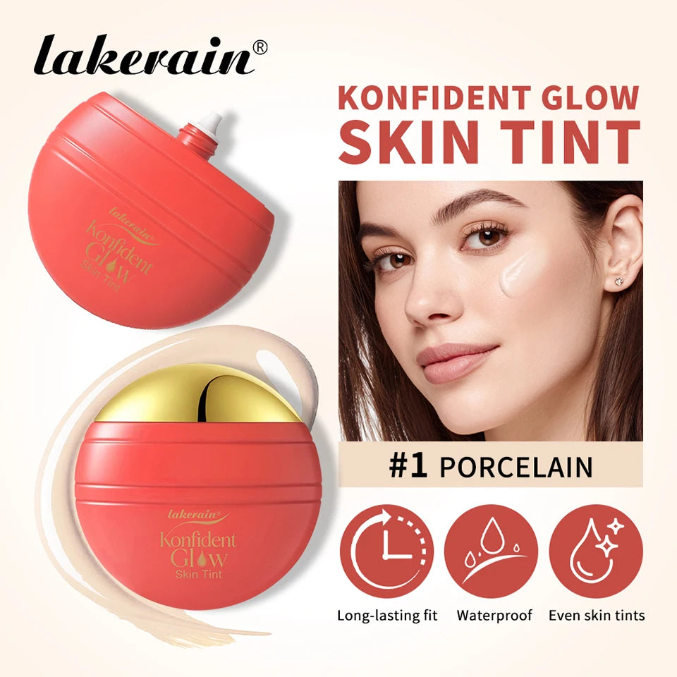 Glow Skin Tint Foundation Lightweight Buildable Coverage