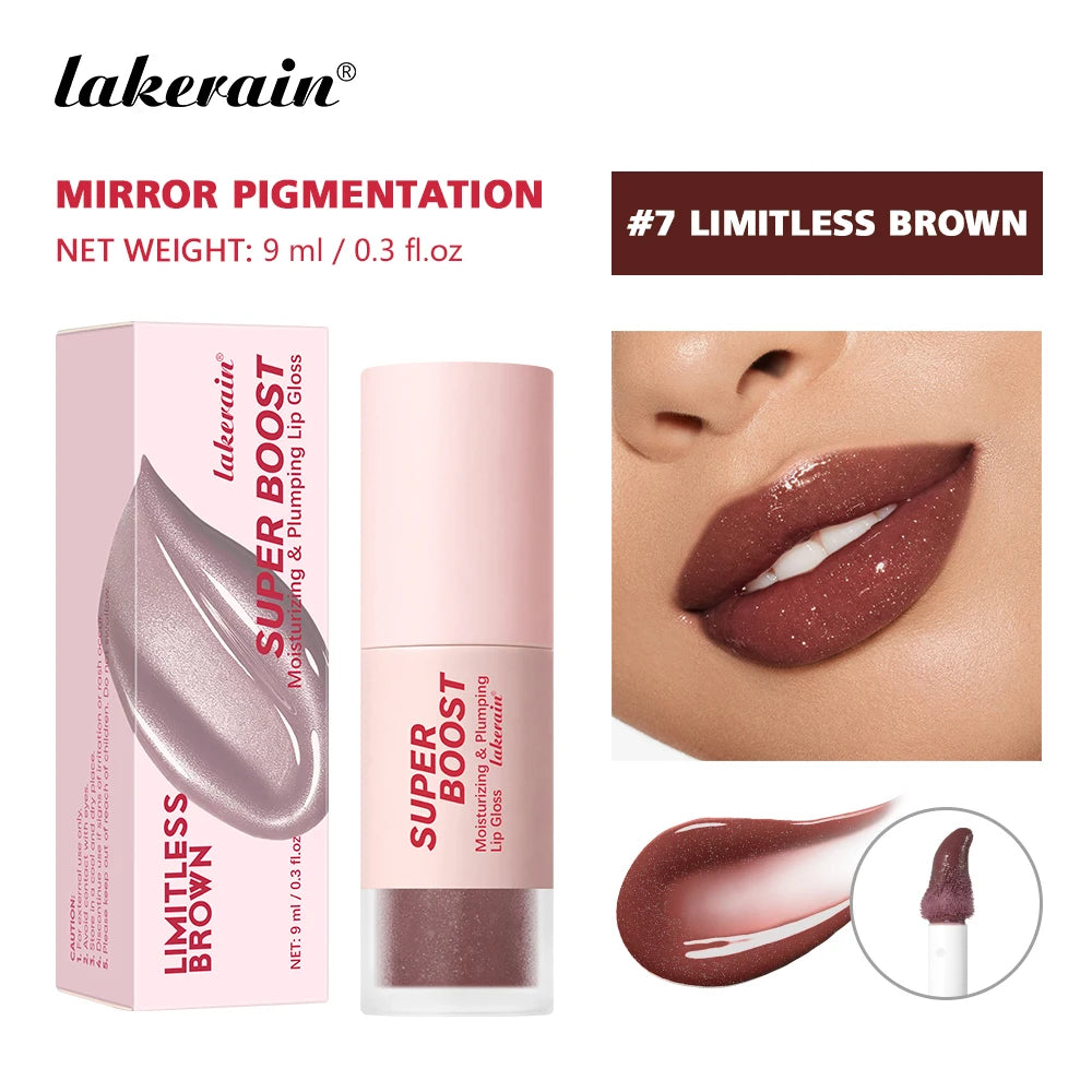 Plumping Lip Gloss with Mirror Shine Finish