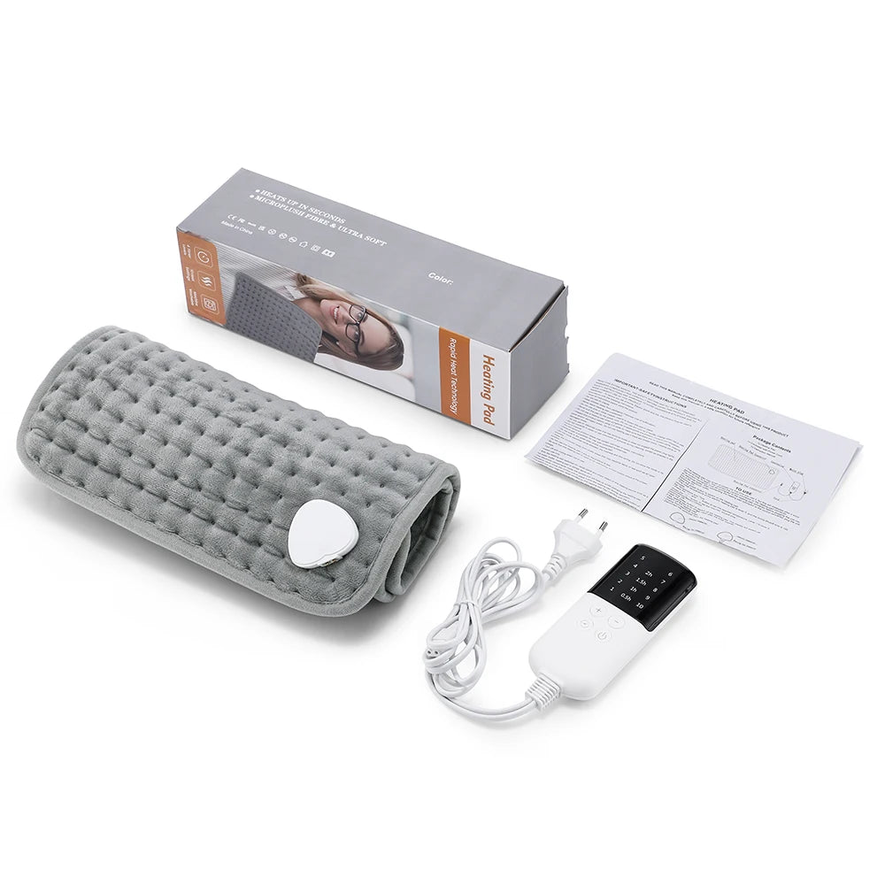 Electric Heating Pad with Adjustable Temperature Settings - 15