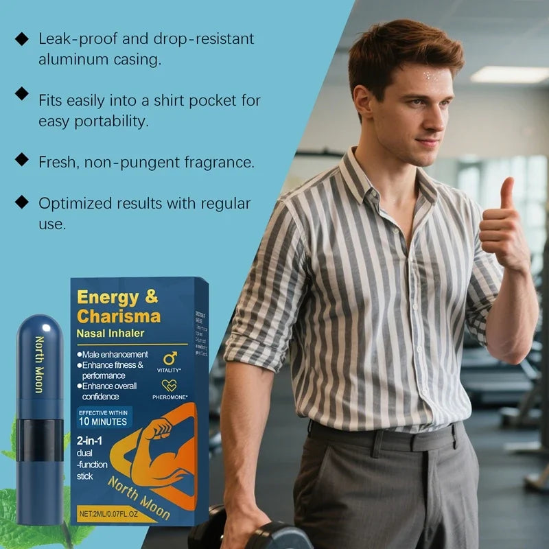Men Nasal Inhaler Daily Body Care Stick - 4