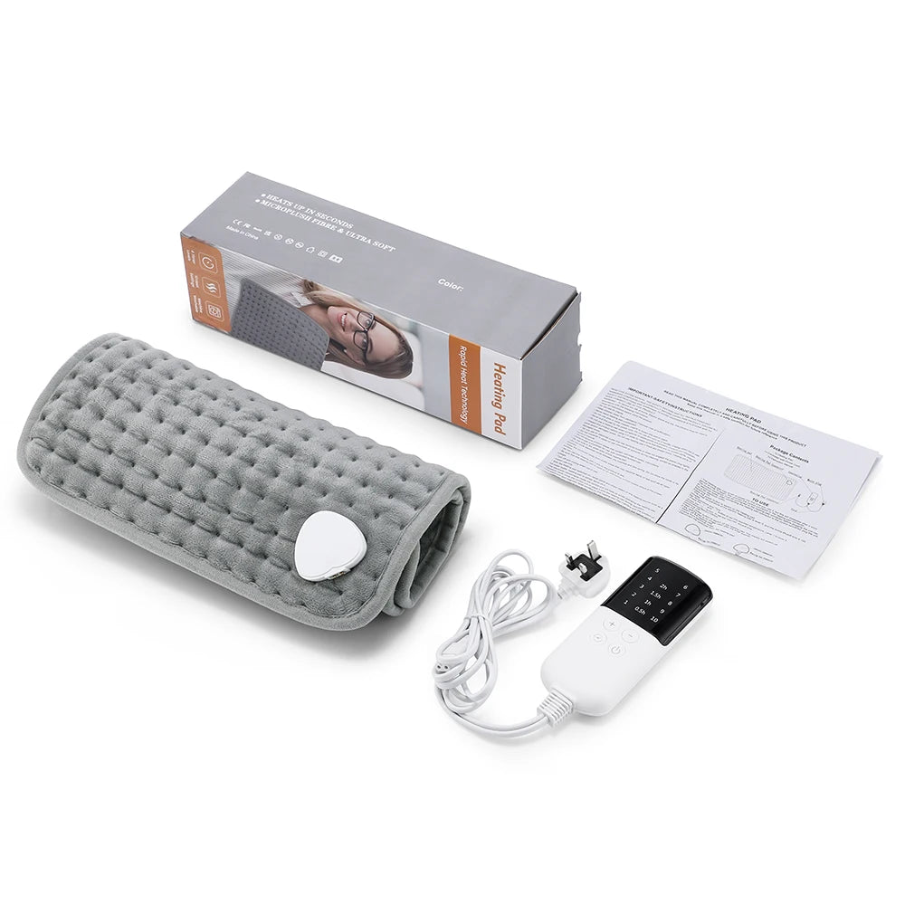 Electric Heating Pad with Adjustable Temperature Settings