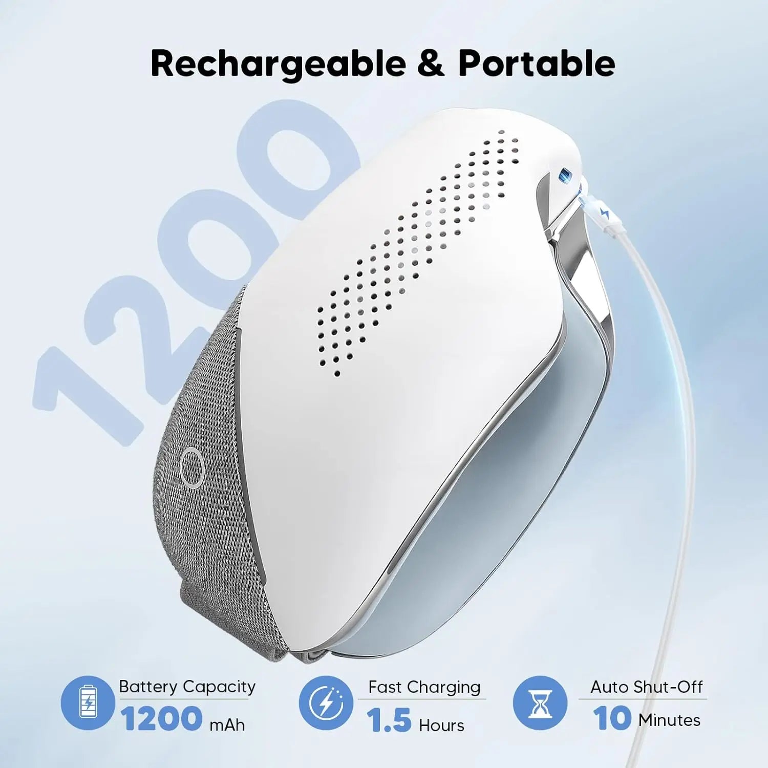 Airbag Eye Massager with Music for Eye Strain Relief - 4