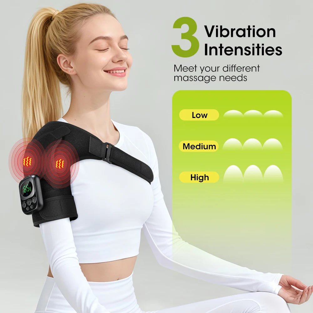 Wireless Shoulder Heating Massager with App Control - 23