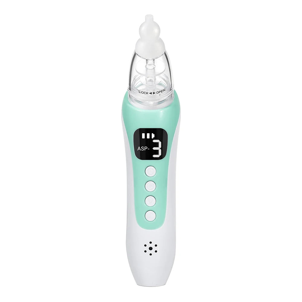 Electric Baby Nasal Aspirator with Soothing Lullabies - 16