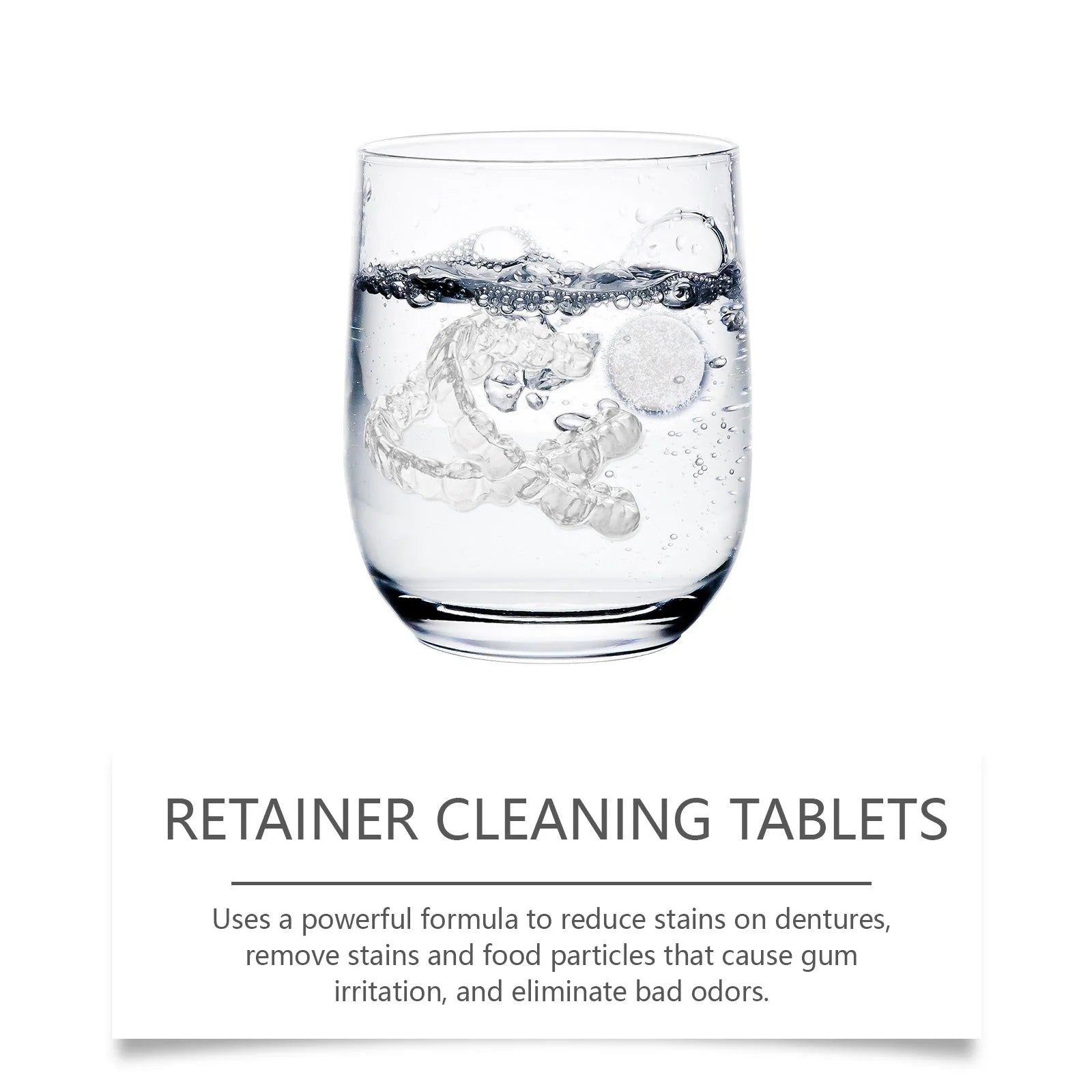 Denture Cleaning Tablets for Effective Stain and Plaque Removal - 9