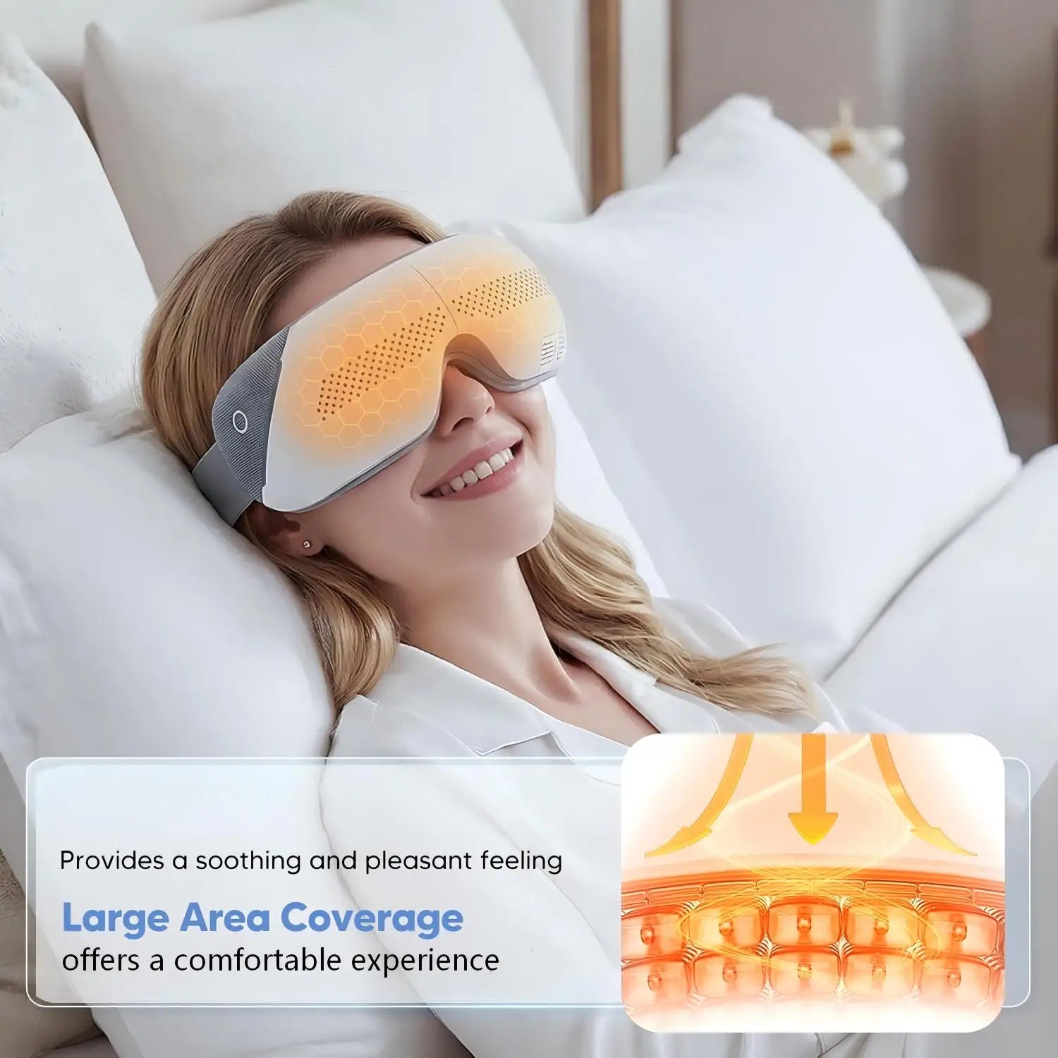 Airbag Eye Massager with Music for Eye Strain Relief - 9