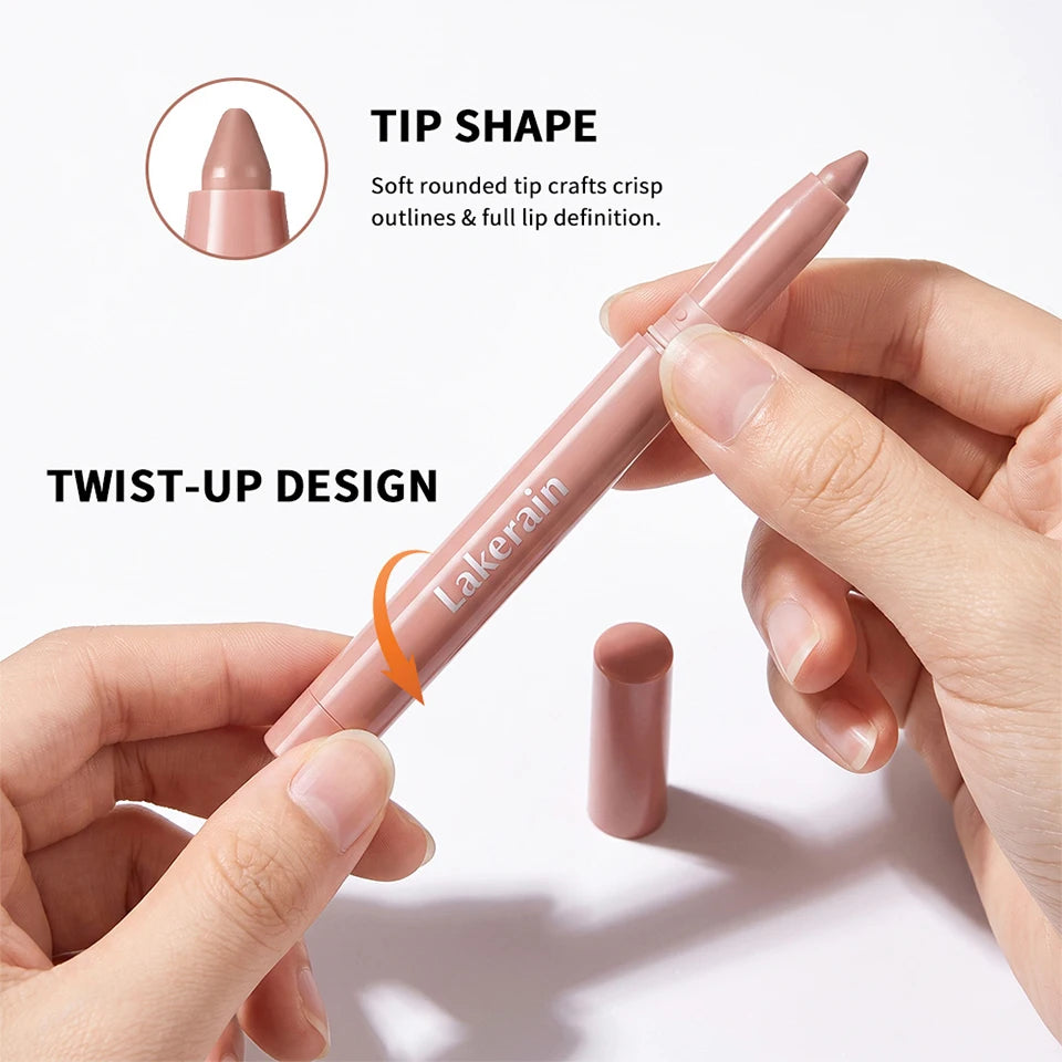 Stain Lip Liner Pencil Waterproof Matte Lip Contour - 15