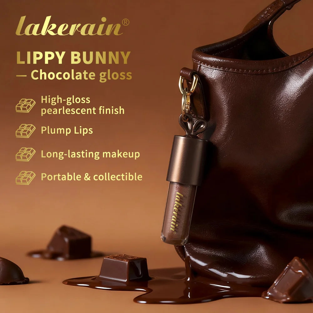 Deep Moisturizing Lip Gloss for a Plump Chocolate Glow