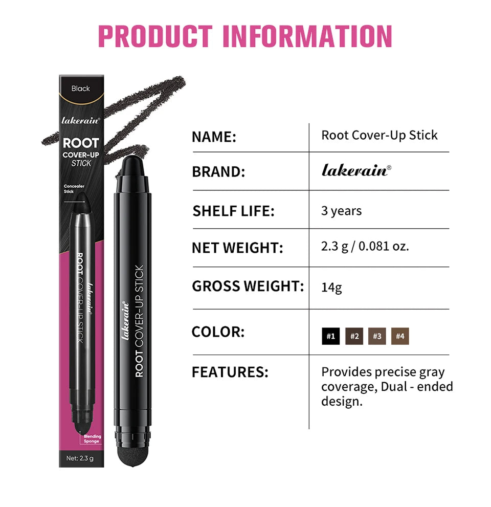 Root Cover Up Stick for Instant Gray Hair Coverage - 14