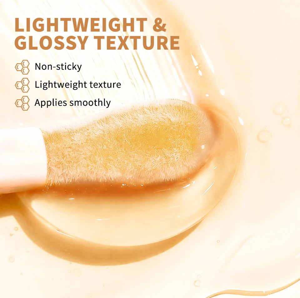 Honey Lip Gloss Set for Hydrating and Nourishing Lips - 13