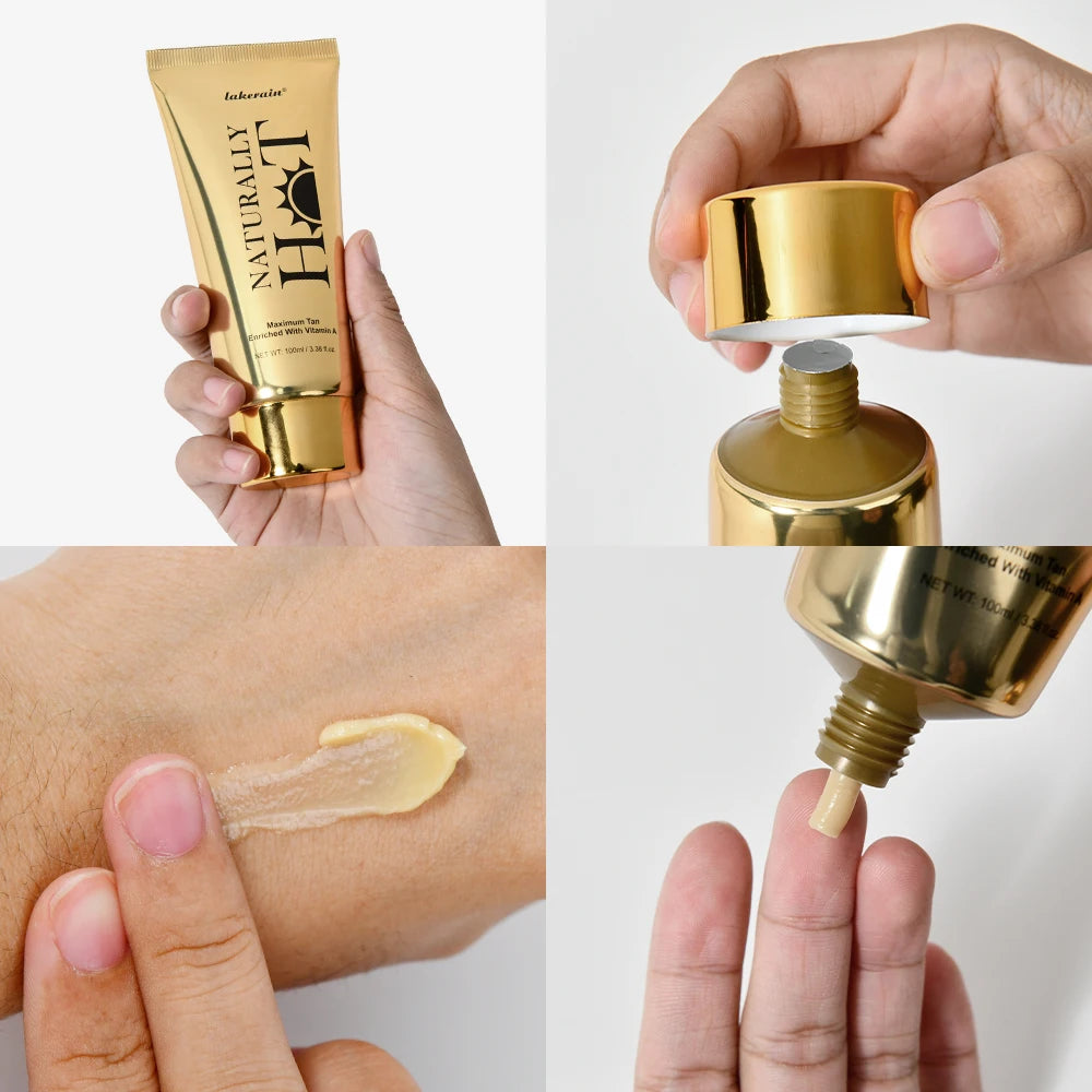 Hot Tanning Cream for Long Lasting Natural Bronzed Skin