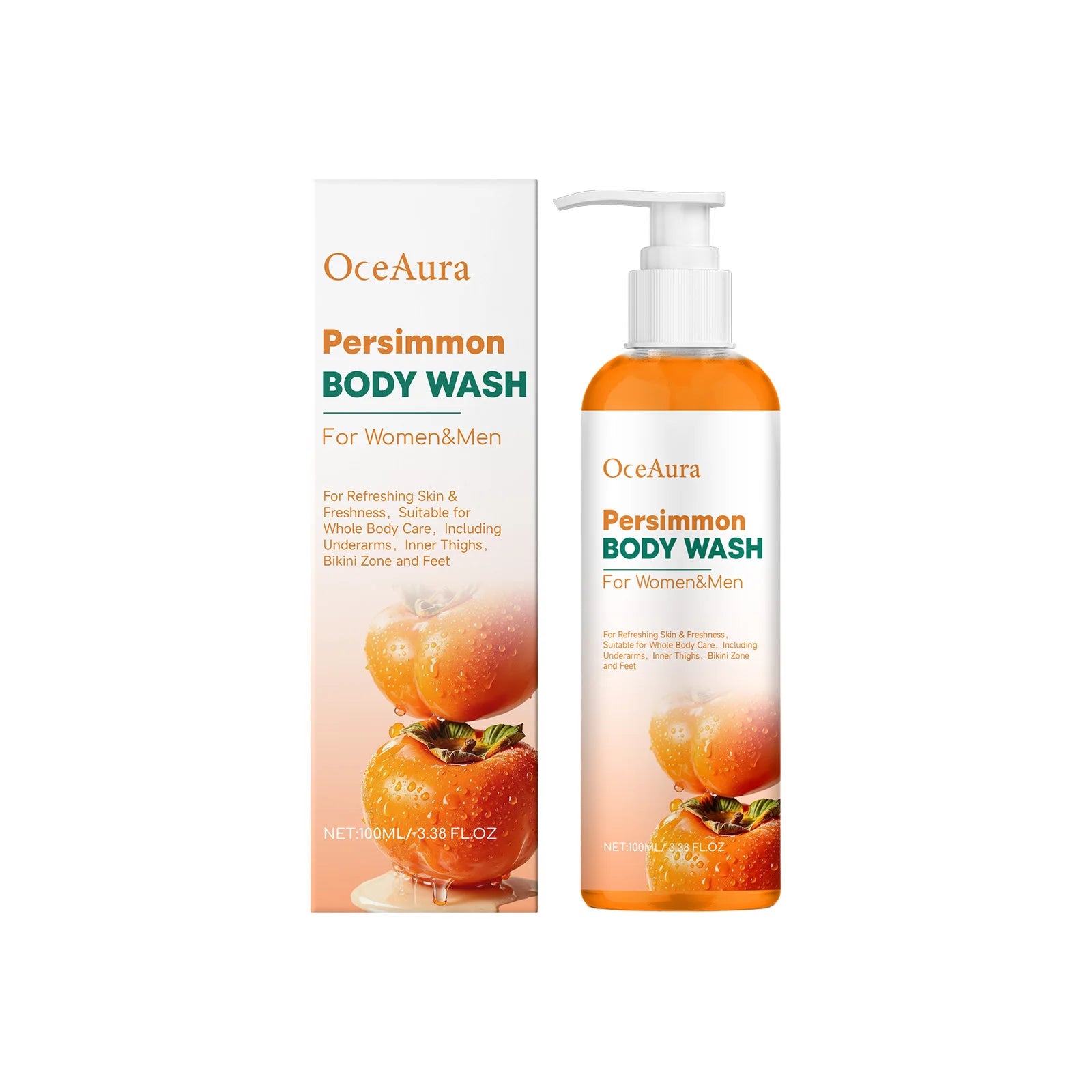 Persimmon Body Wash Natural Odor Eliminator - 7