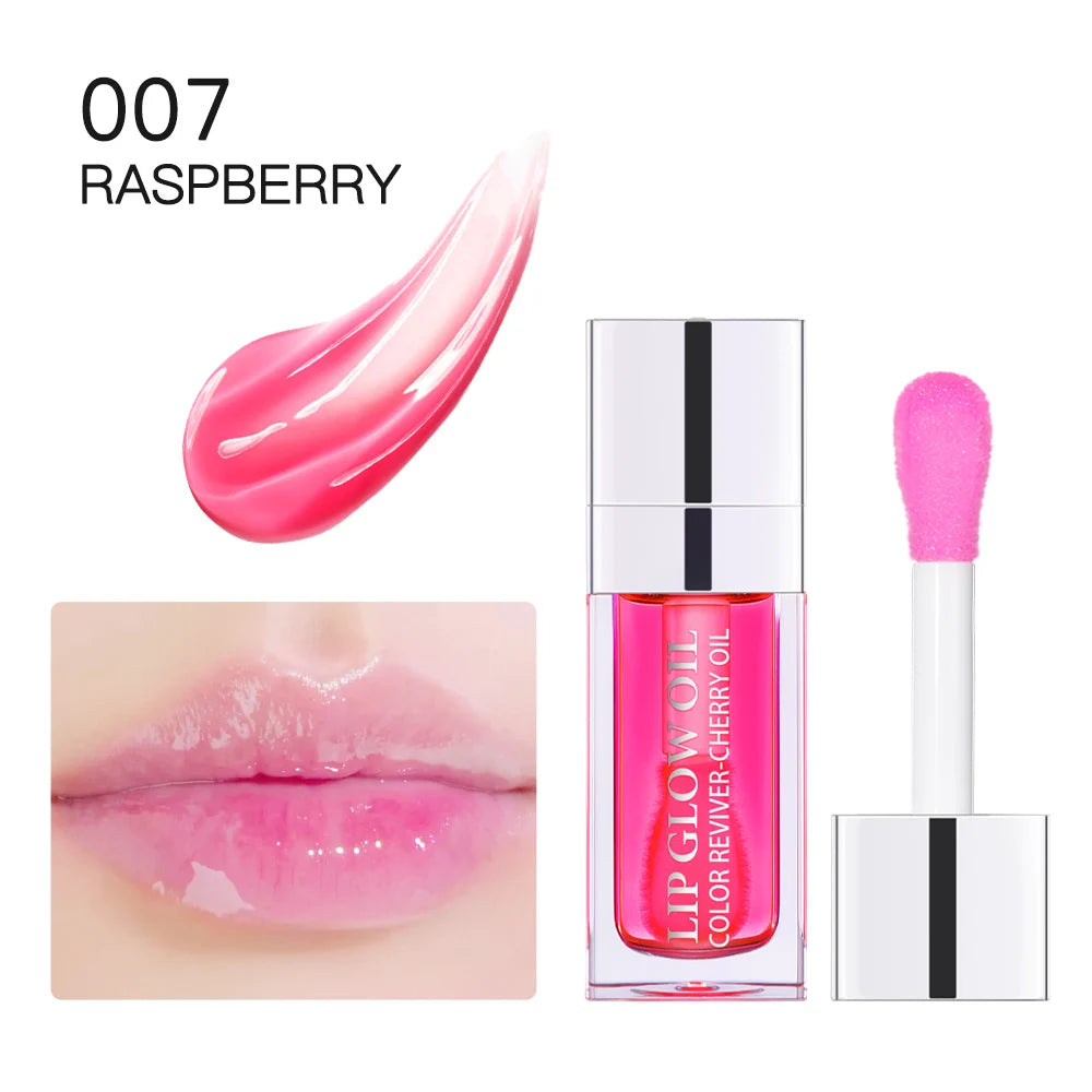 Crystal Jelly Lip Glow Oil for Hydrated Shiny Lips