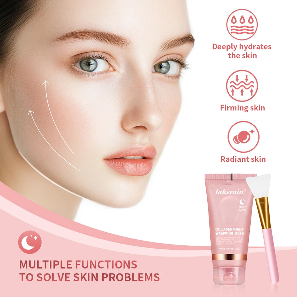Collagen Night Wrapping Mask for Deep Hydration