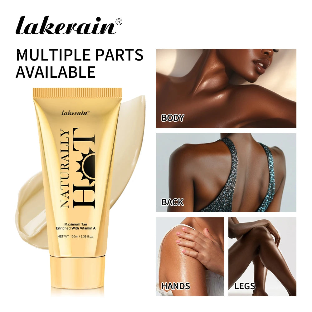 Hot Tanning Cream for Long Lasting Natural Bronzed Skin
