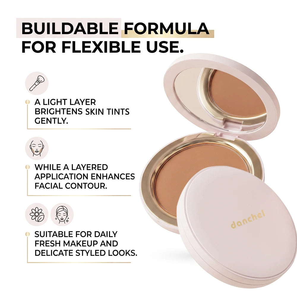 Pressed Powder Bronzer Matte Sculpting Makeup