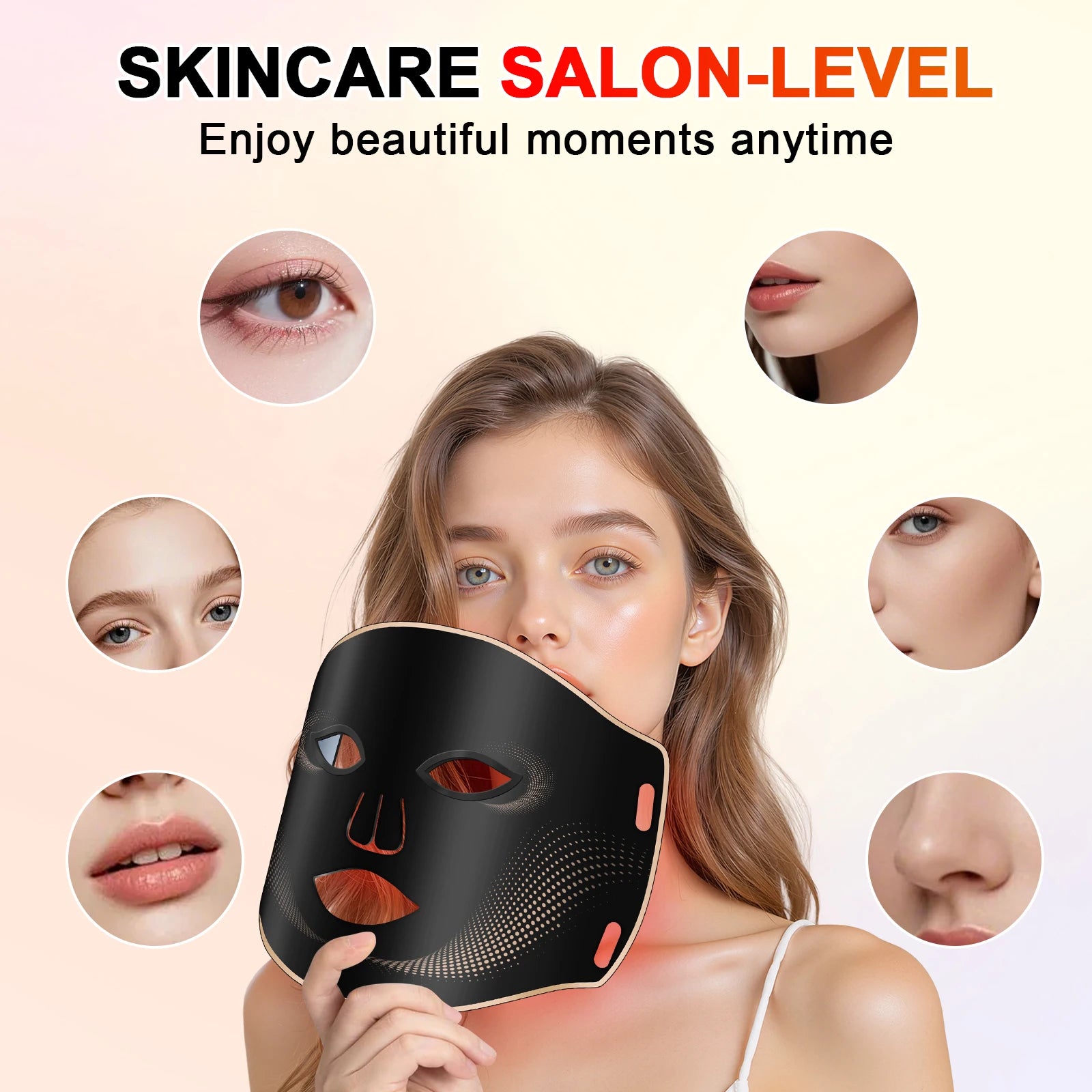 Multifunctional Beauty Mask with Seven Light Spectrum Settings - 11