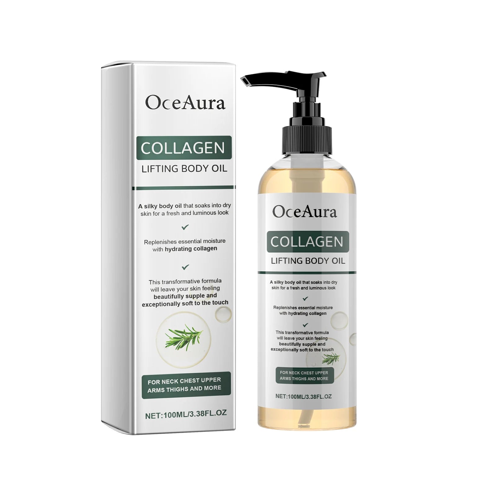 Collagen Body Firming Massage Oil for Smoother Skin - 15