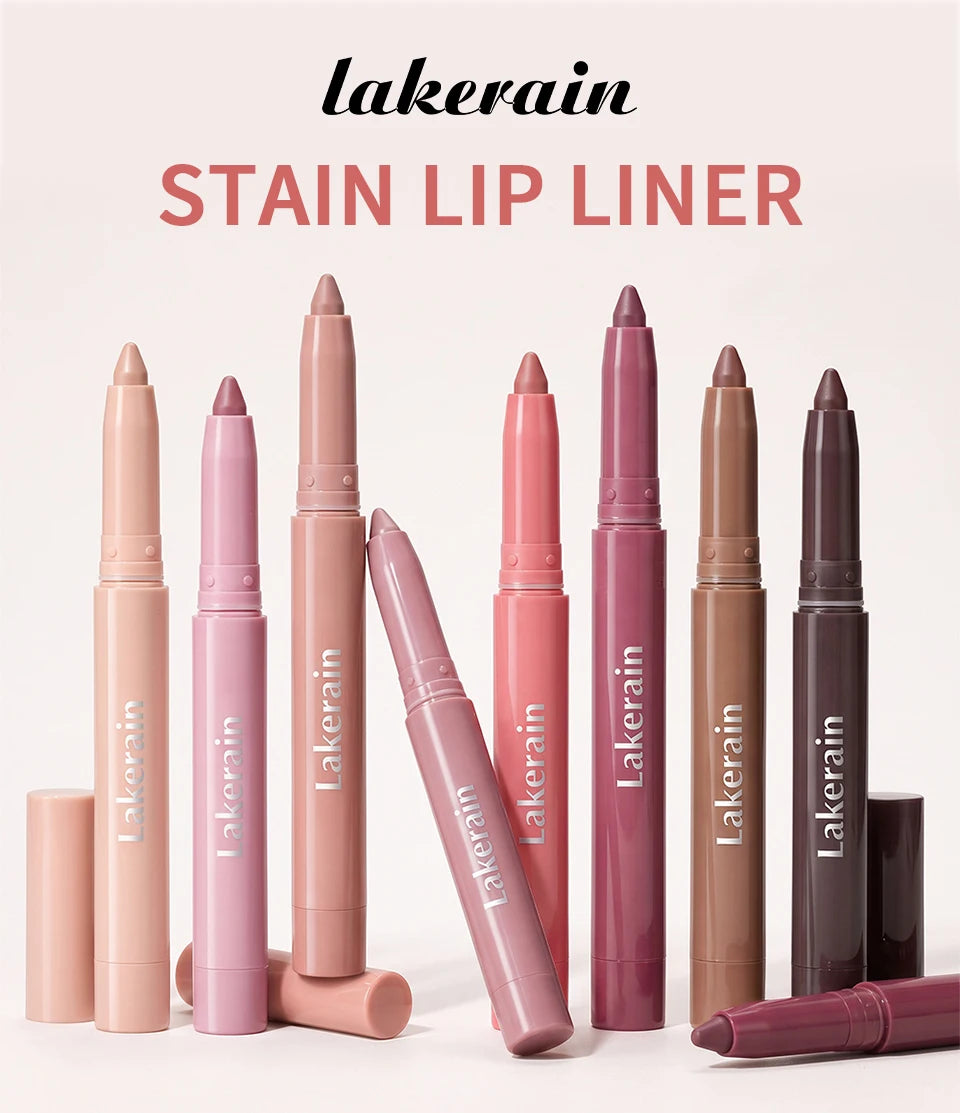 Stain Lip Liner Pencil Waterproof Long Lasting Matte - 7