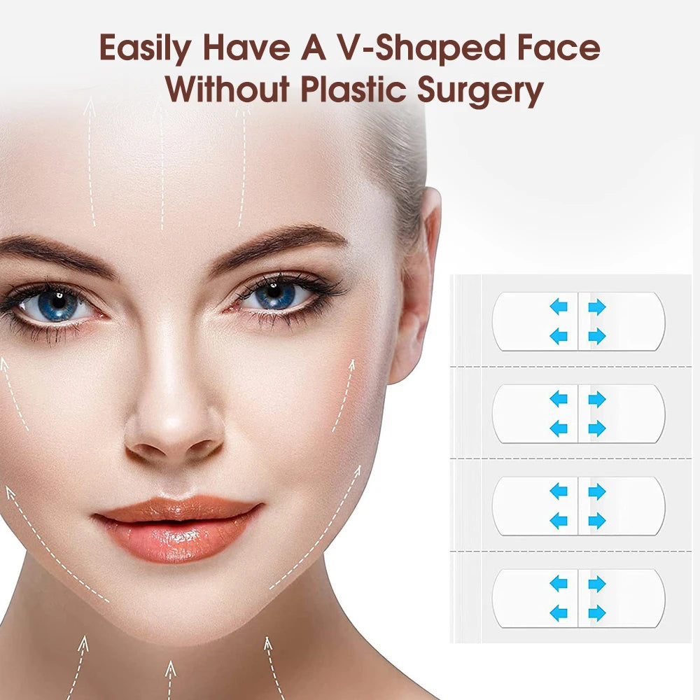 Invisible Face Lifting Patch for Instant V-Shape Contouring - 9