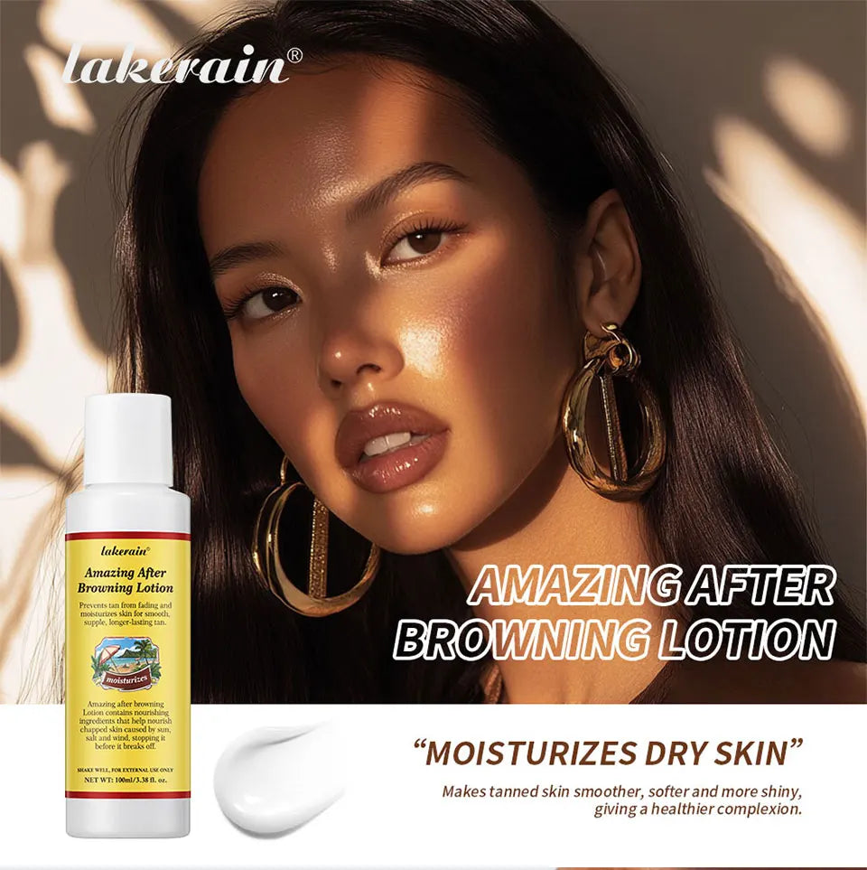 Amazing Brown Tanning Lotion for a Deep Natural Bronze Glow - 20