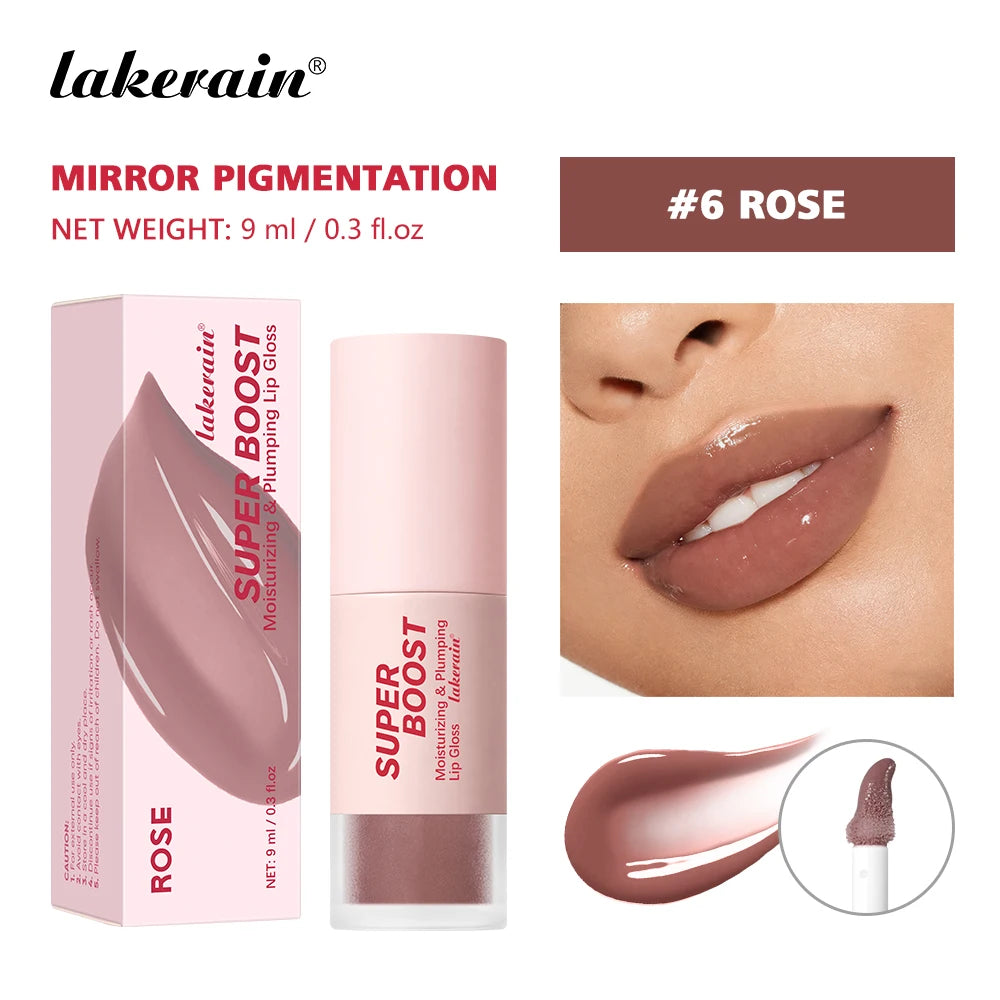 Plumping Lip Gloss with Mirror Shine Finish - 18