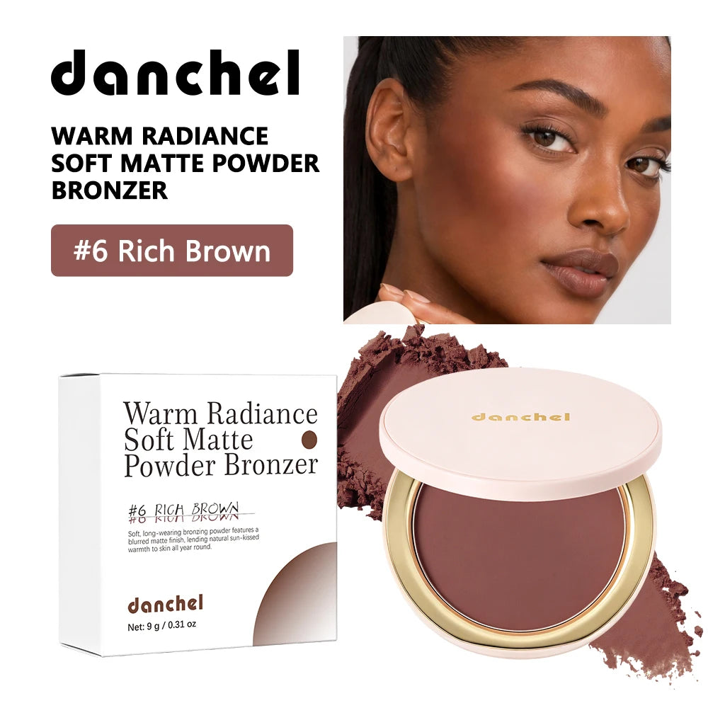 Pressed Powder Bronzer Matte Face Contour