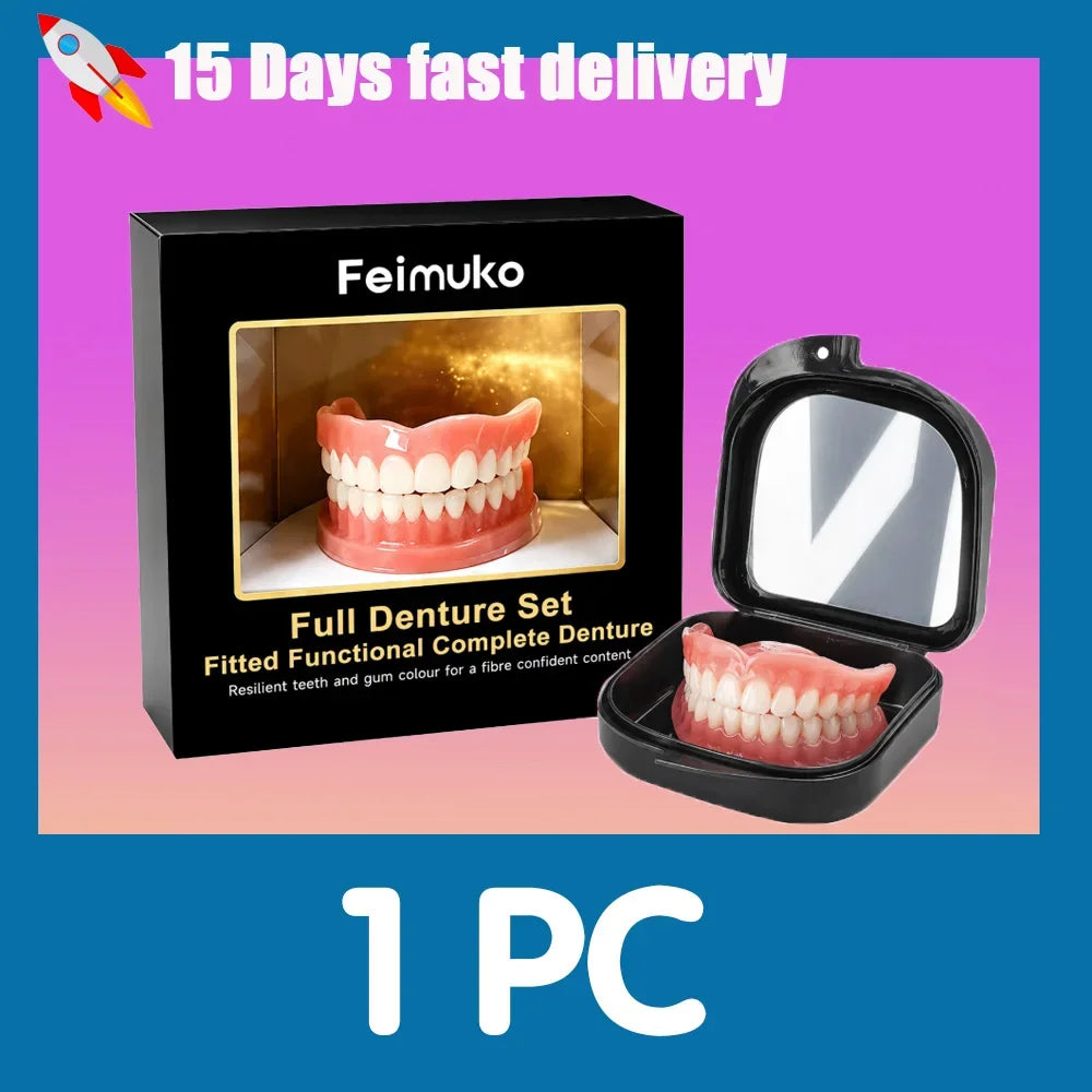 Silicone Denture Set for Natural Comfort - 13