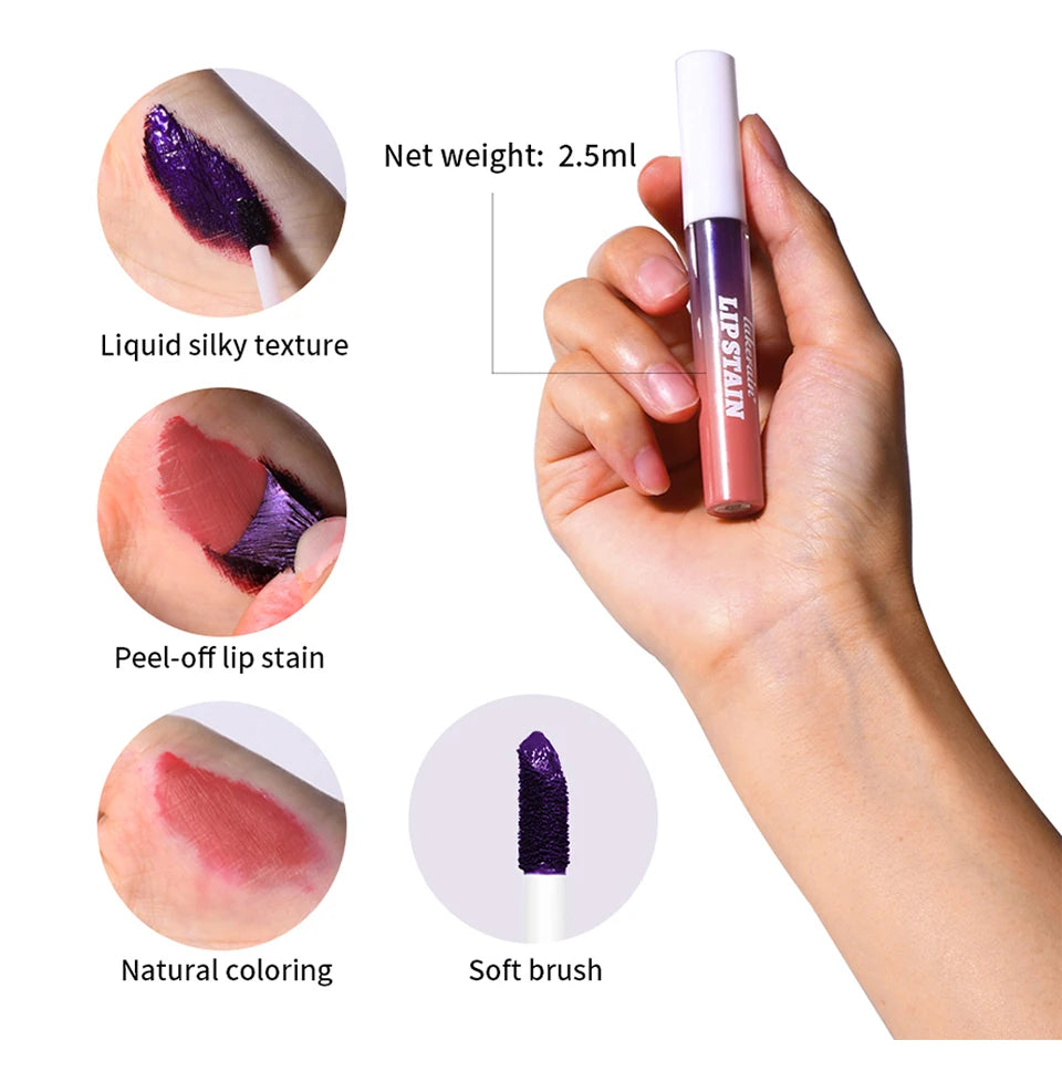 Long Lasting Lip Stain with Waterproof Formula - 13
