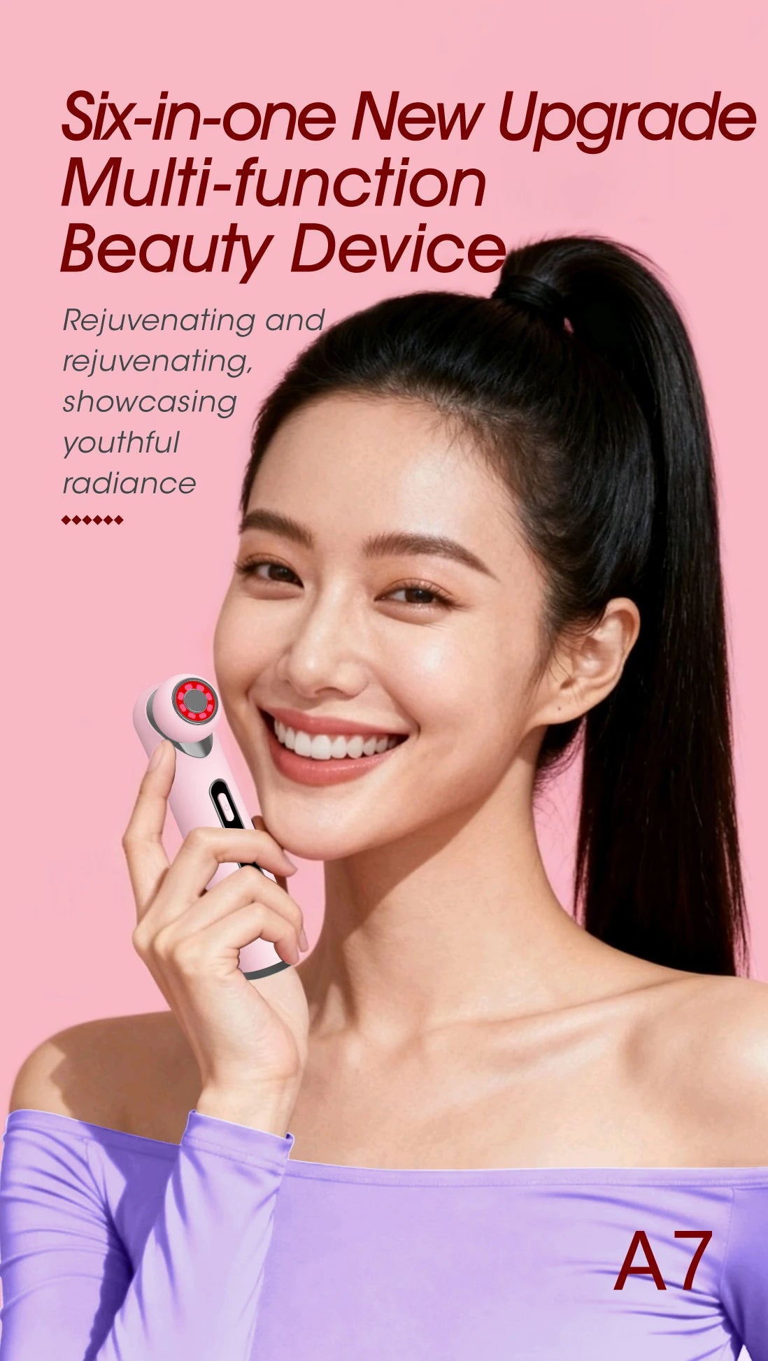Photon Eye Massager Wand for Skin Rejuvenation - 7