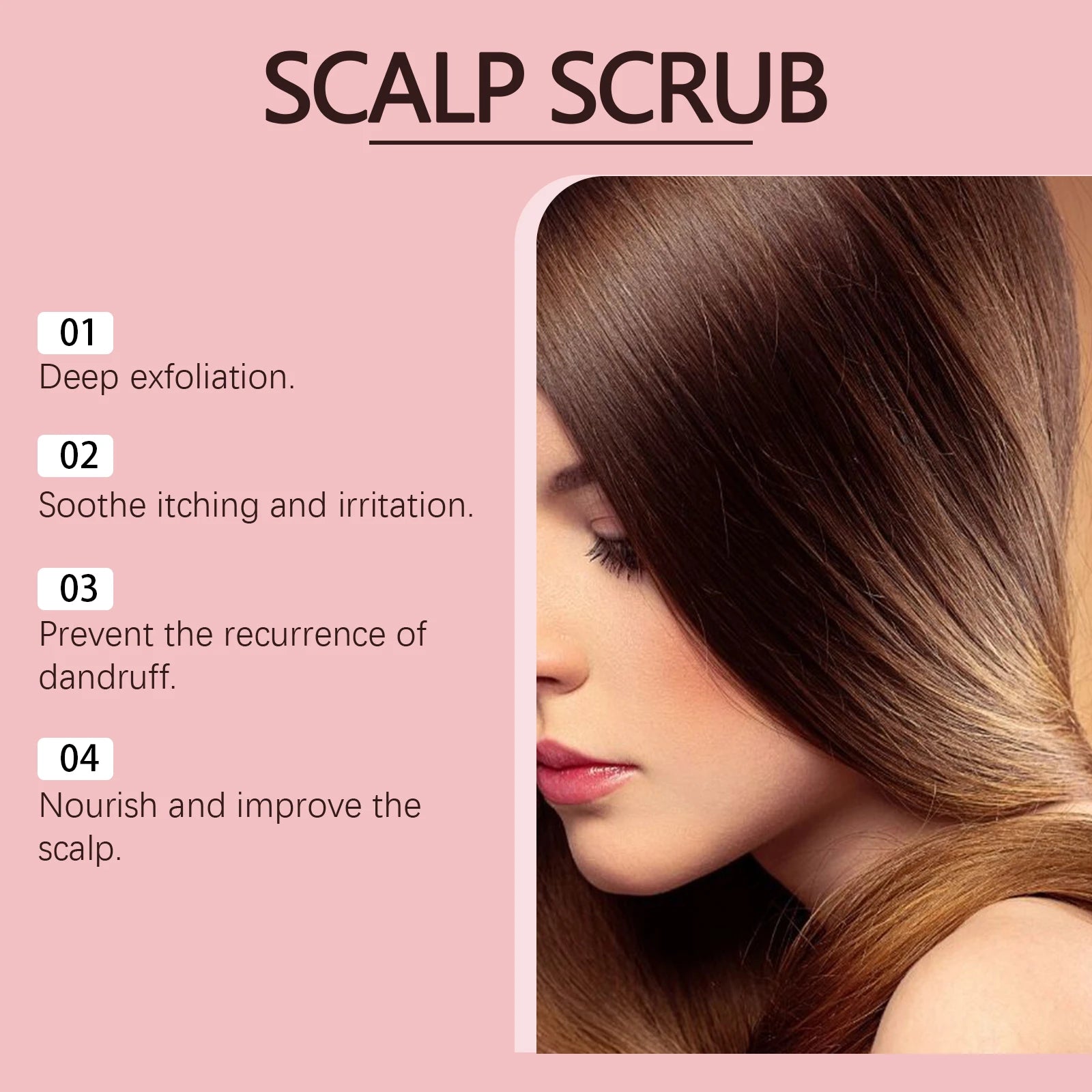 Scalp Scrub Deep Cleansing Exfoliator for Dandruff Relief - 10