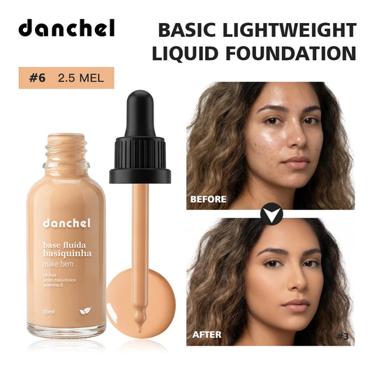 Basic Lightweight Liquid Foundation for a Smooth Matte Finish