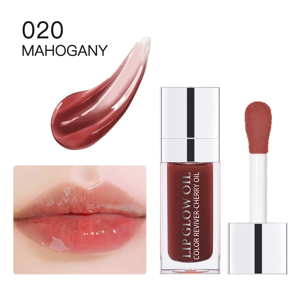 Crystal Jelly Lip Glow Oil for Hydrated Shiny Lips