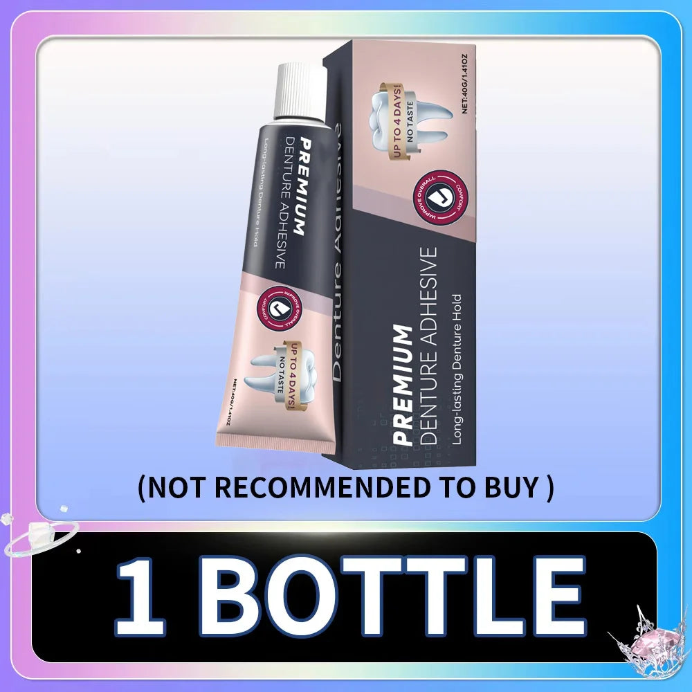 Denture Adhesive Gel Long Lasting Strong Grip - 9